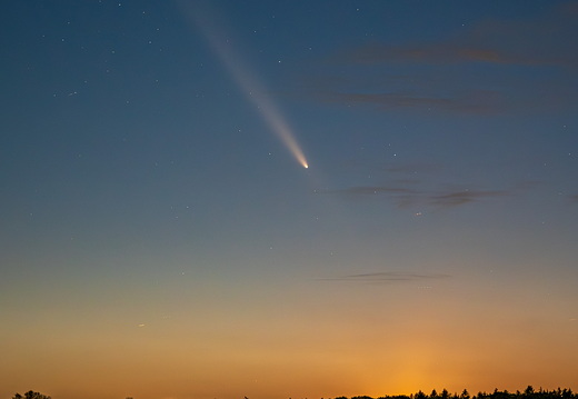 Tsuchinshan - ATLAS über dem Zwischenahner Meer